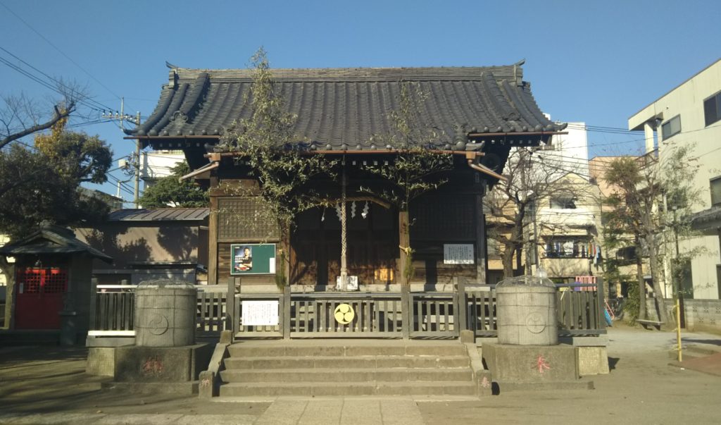 浜竹天祖神社の本殿です。