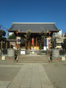 大田区西糀谷３丁目の浜竹天祖神社の本殿です。