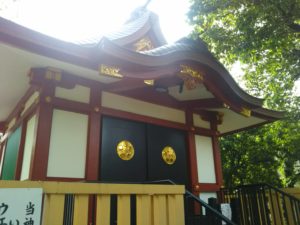 南蒲田の北野神社の本殿です。