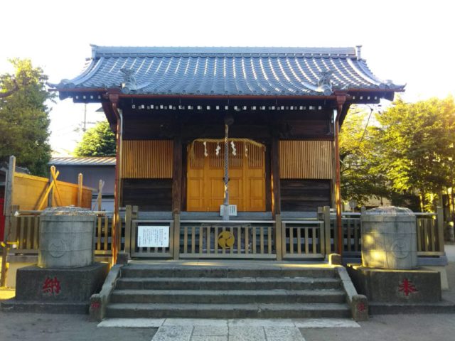 浜竹天祖神社の本殿です。