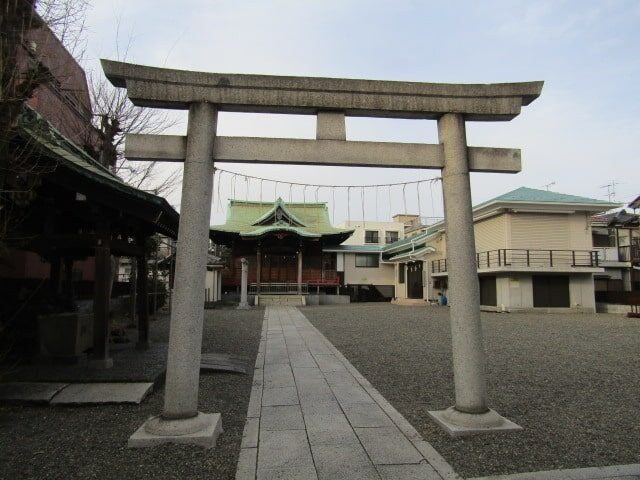 西六郷の糀谷神社です。