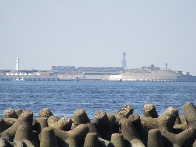 東京湾の第二海堡です。