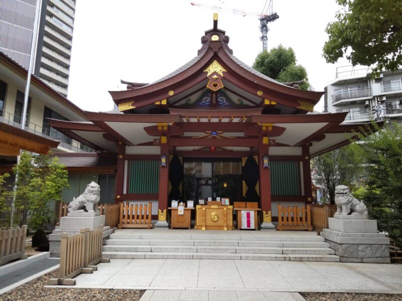 蒲田八幡神社の社殿です。
