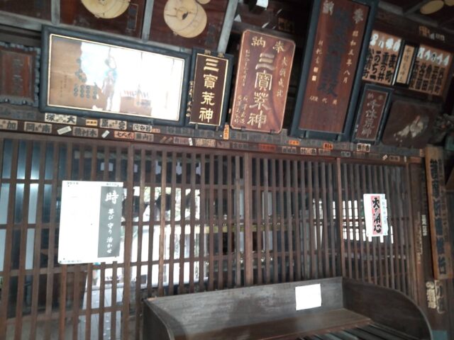 品川海雲寺のお堂の中です。