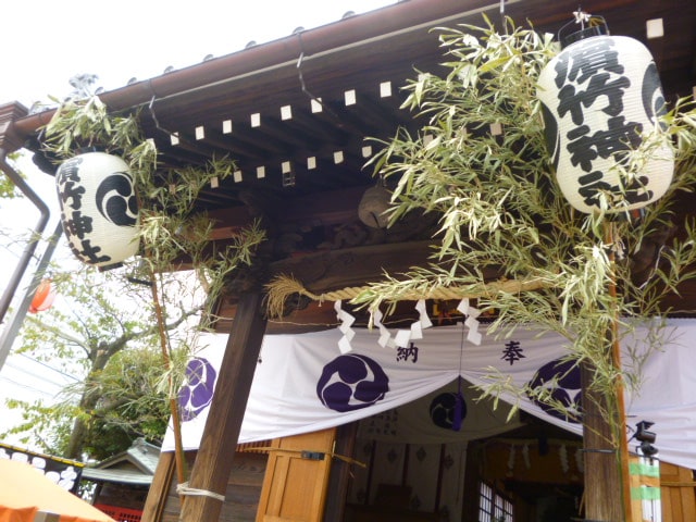 浜竹天祖神社の社殿