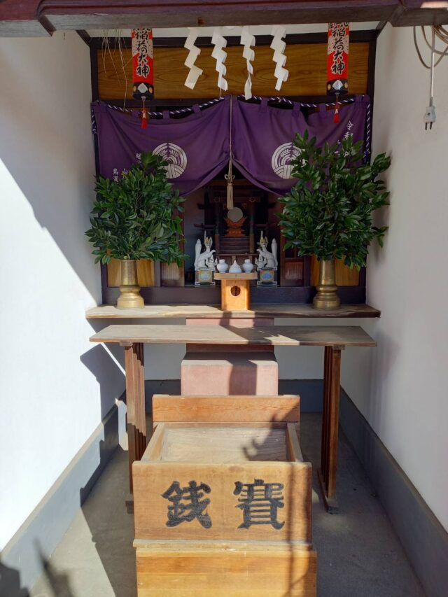 初午の浜竹神社の稲荷社