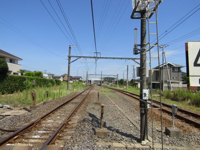 成田線の線路