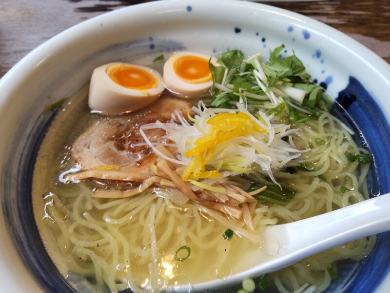 ゆず塩ラーメン