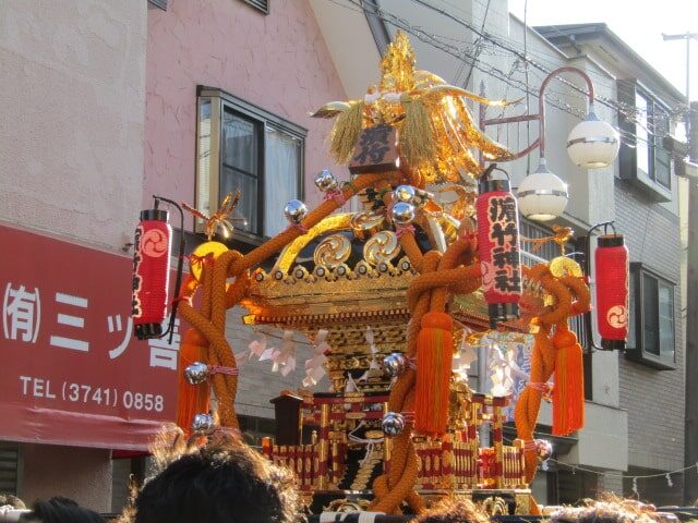 浜竹神社の御神輿