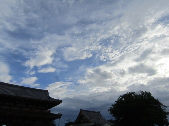池上本門寺の空